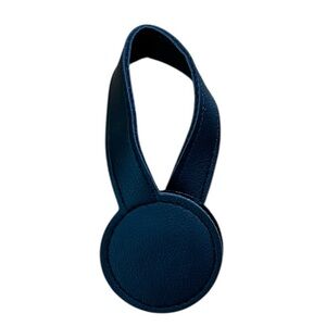 New Black Faux Leather Magnetic Magnet Hat Holder Hands-Free Travel Essential